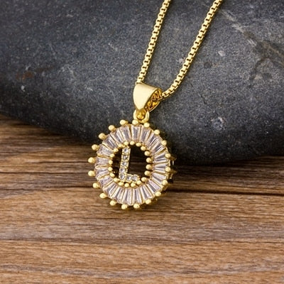 Hot Sale Girls Initial Letter Necklace