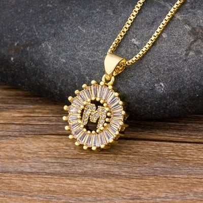 Hot Sale Girls Initial Letter Necklace