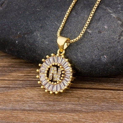 Hot Sale Girls Initial Letter Necklace