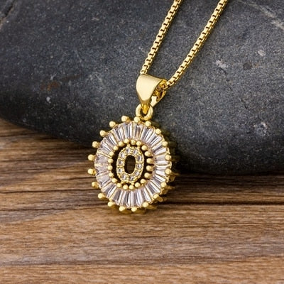 Hot Sale Girls Initial Letter Necklace