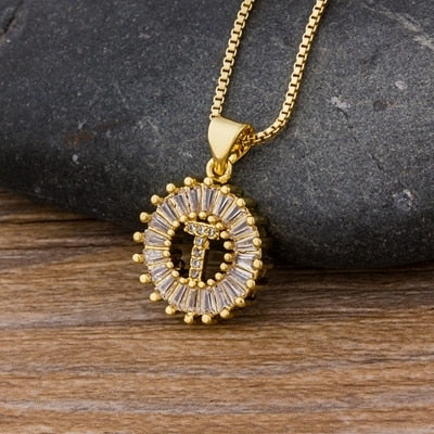 Hot Sale Girls Initial Letter Necklace