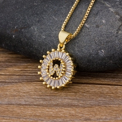 Hot Sale Girls Initial Letter Necklace