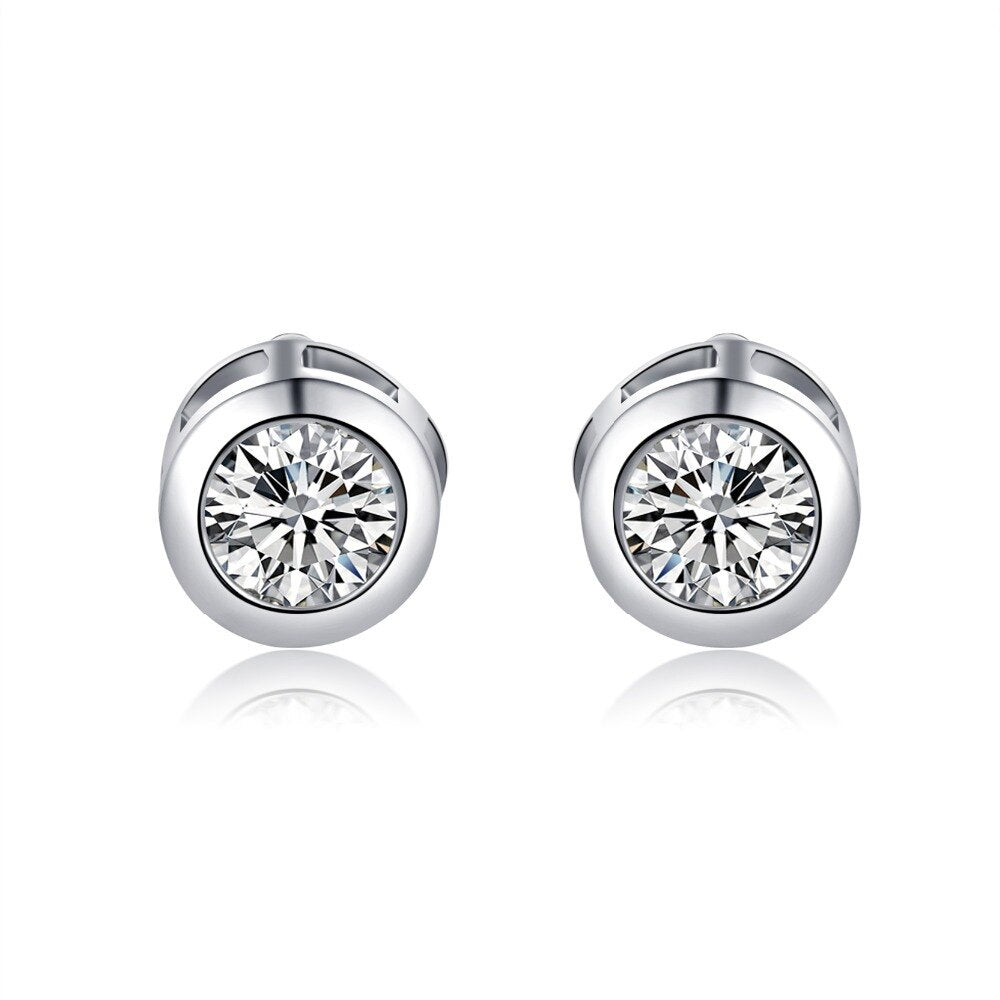 White Zircon wedding jewerly sets