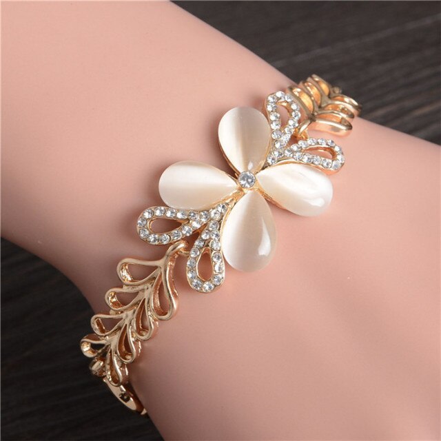 Rose Gold Chain Bracelet For Women