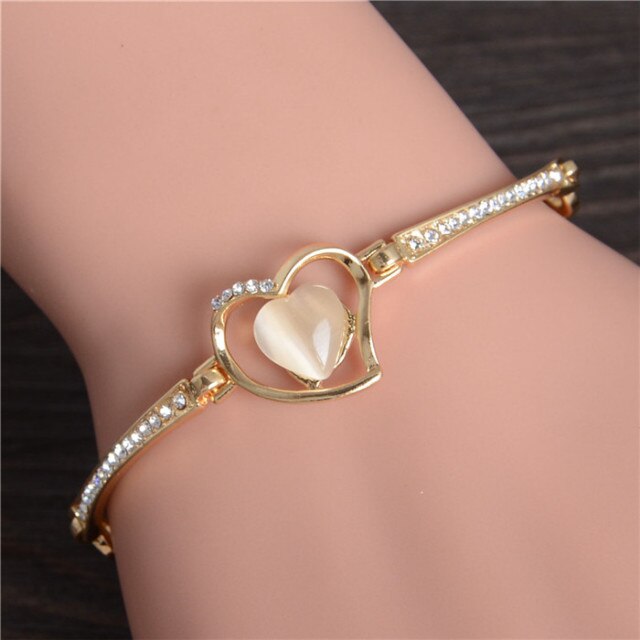 Rose Gold Chain Bracelet For Women