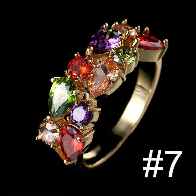 Classic Semi-precious Stone Stud Earrings