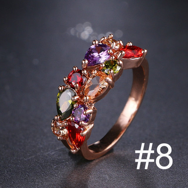 Classic Semi-precious Stone Stud Earrings