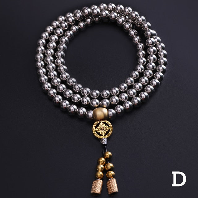 Tactical Buddha Beads Bracelet