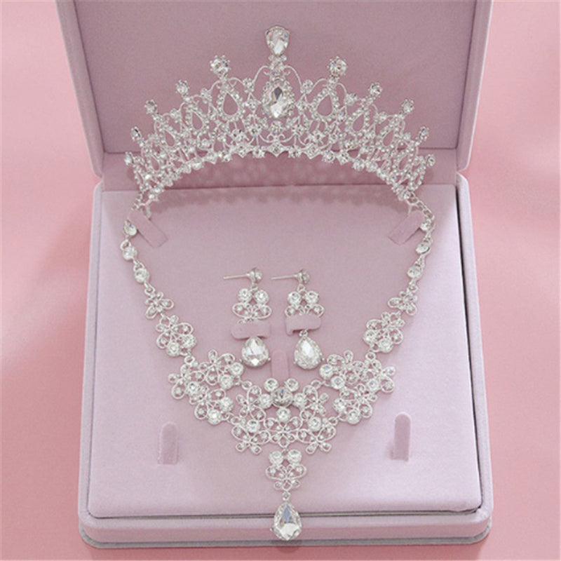 Magnificent Pearl Wedding Bridal Jewelry Sets Women