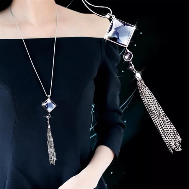 Crystal  Long Necklaces& Pendants for Women