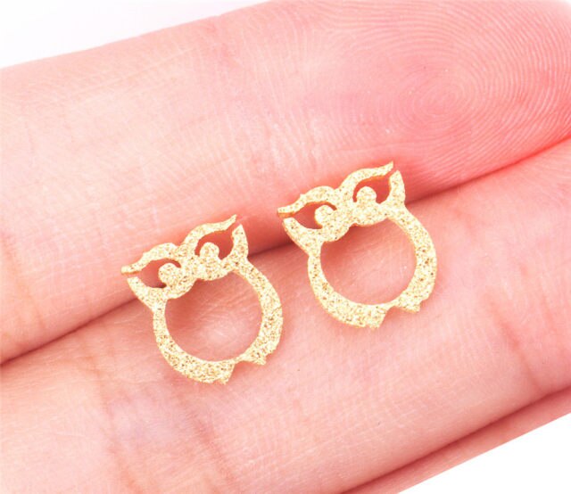 Girl Earrings Star/Love Letter/Stainless Steel Stud Earring
