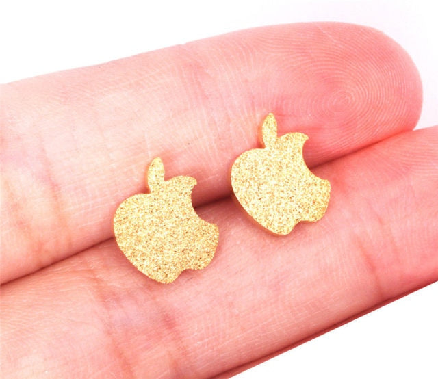 Girl Earrings Star/Love Letter/Stainless Steel Stud Earring