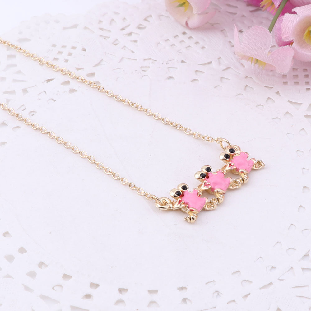 Gold-Color Baby Jewelry Set Gift Children Cute Jewelry Sets