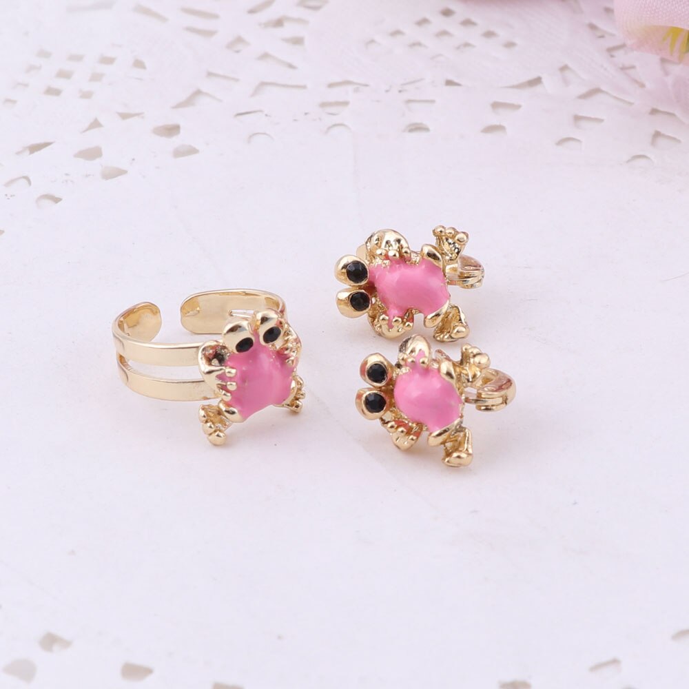 Gold-Color Baby Jewelry Set Gift Children Cute Jewelry Sets