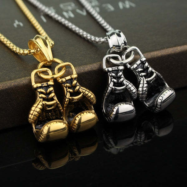 NEW Luxury Mini Boxing Glove Present&Necklace