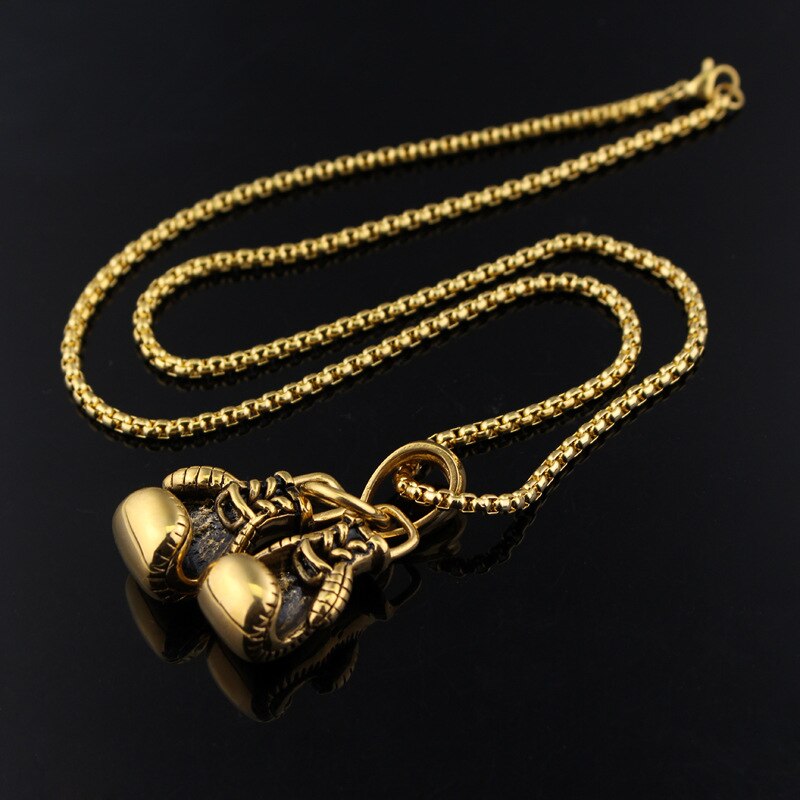 NEW Luxury Mini Boxing Glove Present&Necklace