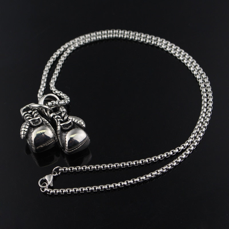 NEW Luxury Mini Boxing Glove Present&Necklace
