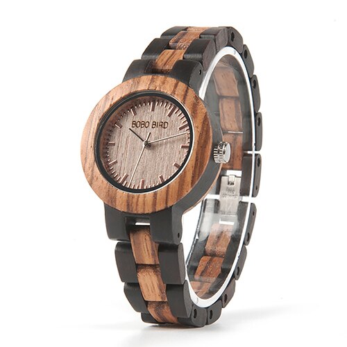 Ladies Wood Watch Luxury Bracelet Watches Women Dress Watch
