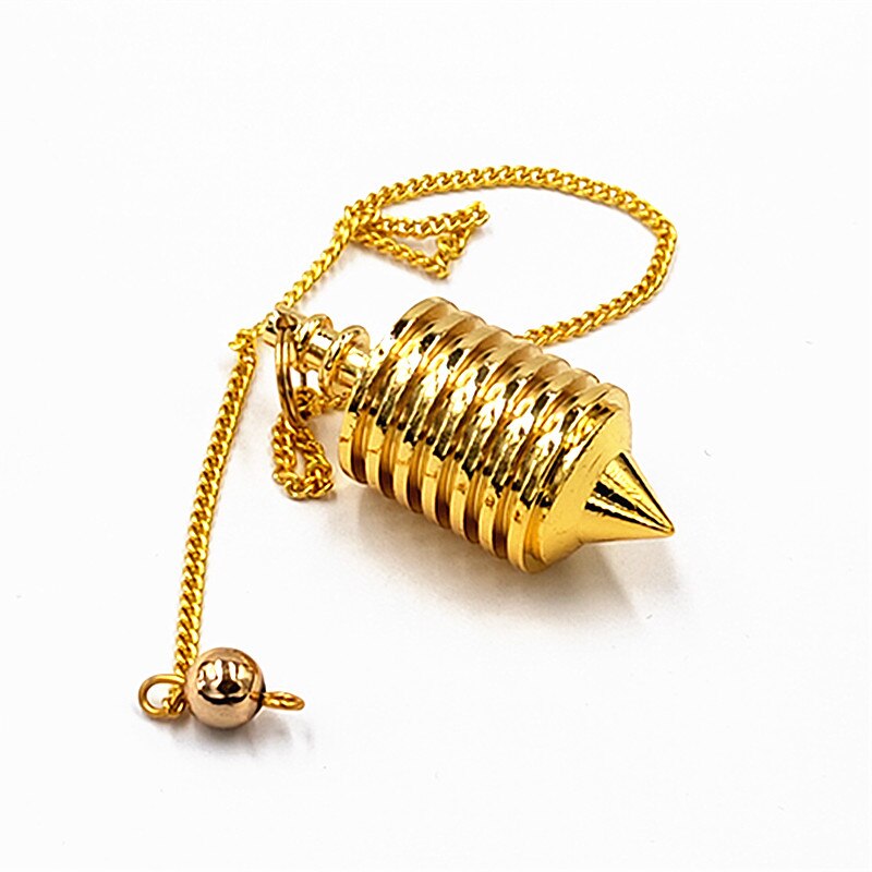 Metal Cones  Copper  Pendulums- dowsing Radiesthesia witch pendants