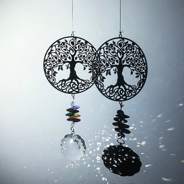 Crystal Sun Catcher Handmade Life Of Tree Crystal Prisms