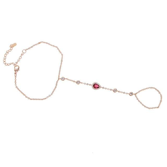 tear drop charm fashion european  women wristlet chain
