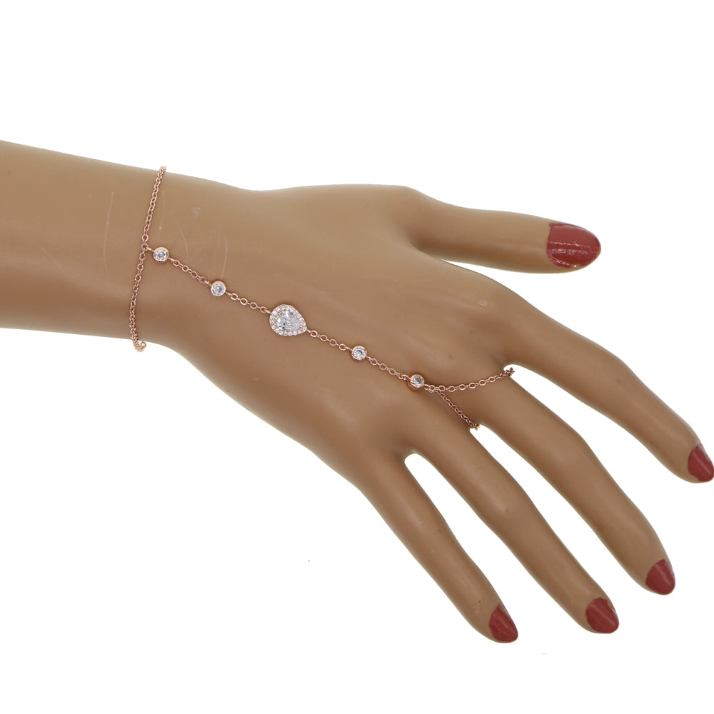 tear drop charm fashion european  women wristlet chain