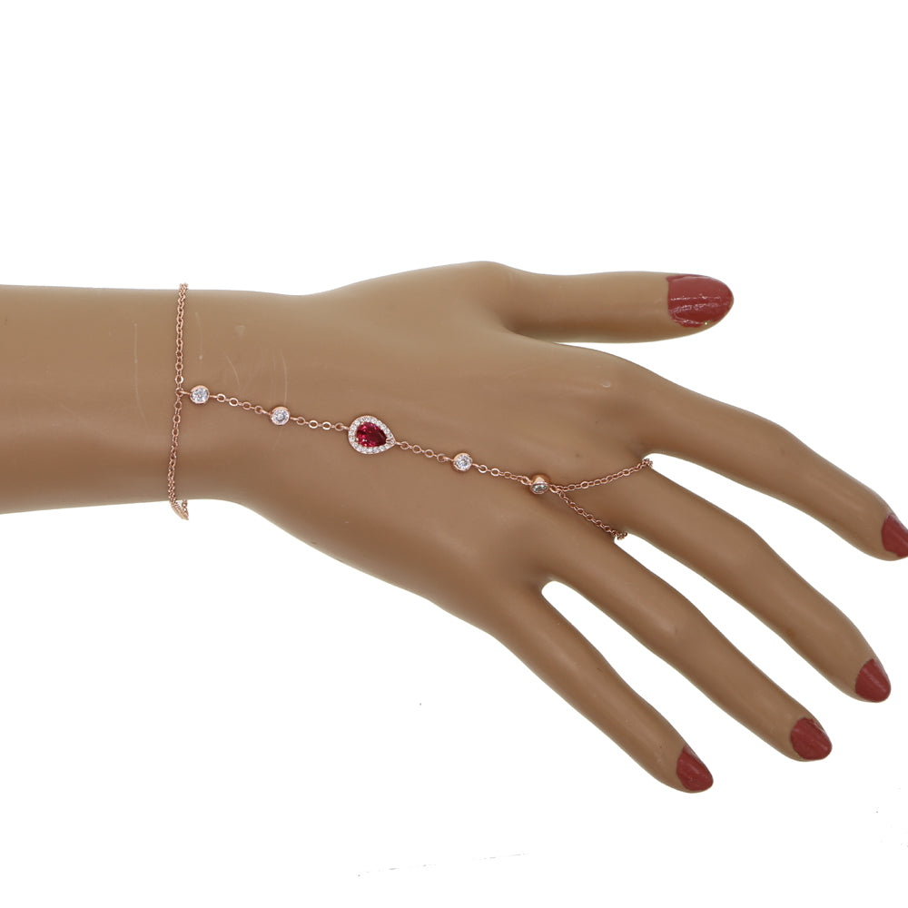 tear drop charm fashion european  women wristlet chain