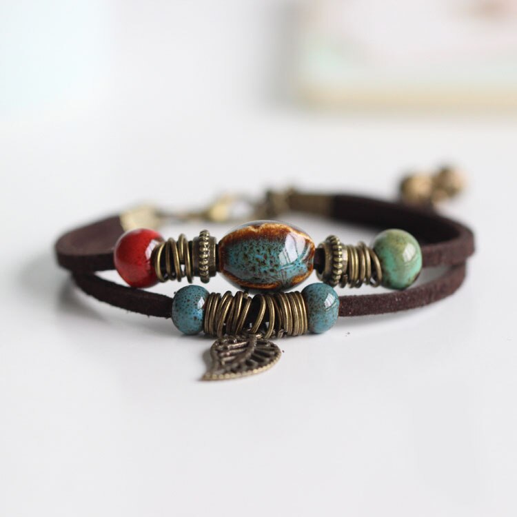 Ancient Ways Is The High Temperature Glaze Fashion  Bracelets