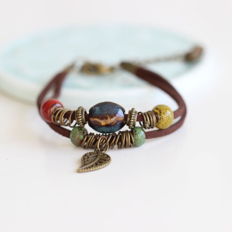 Ancient Ways Is The High Temperature Glaze Fashion  Bracelets