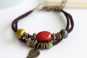 Ancient Ways Is The High Temperature Glaze Fashion  Bracelets