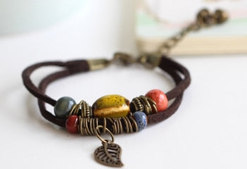 Ancient Ways Is The High Temperature Glaze Fashion  Bracelets