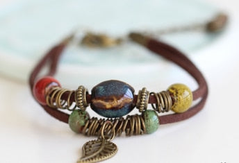 Ancient Ways Is The High Temperature Glaze Fashion  Bracelets