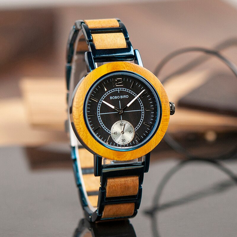 Luxury Wooden Watch Couple Stylish and Quality Wristwatch