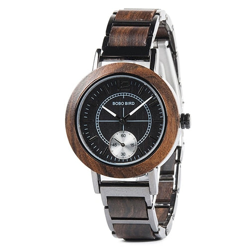 Luxury Wooden Watch Couple Stylish and Quality Wristwatch