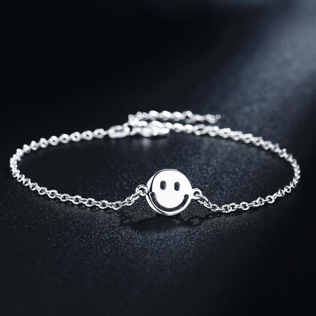 Charms beads Chain Beautiful silver color bracelet