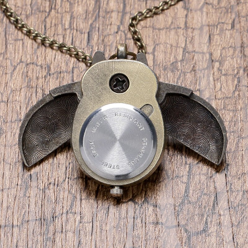 Fashion Little Cute Owl Shaped Pocket Watches