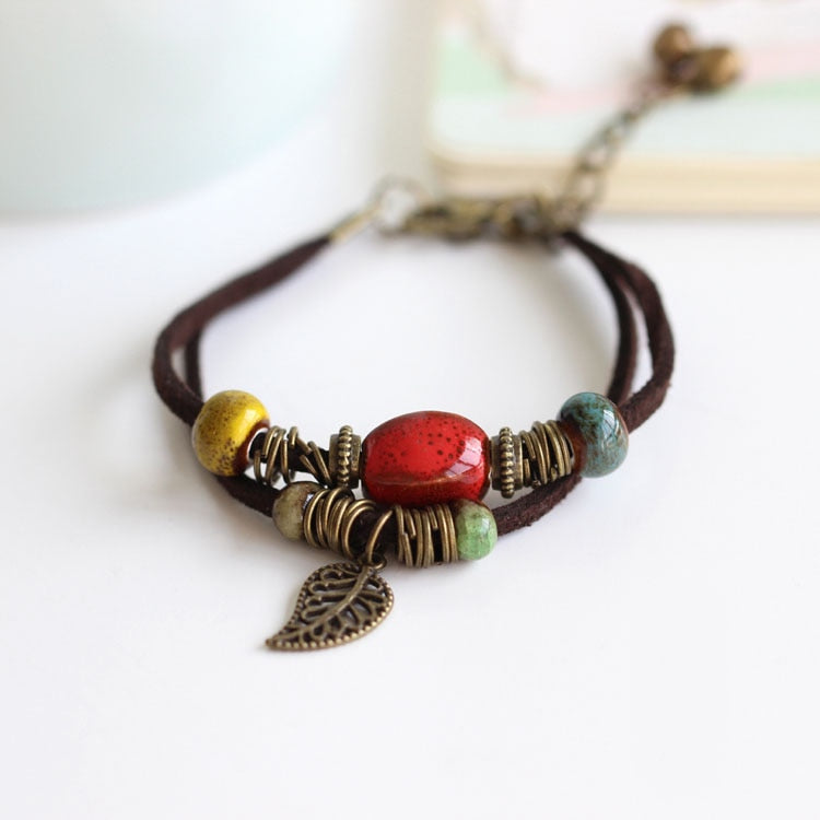 Ancient Ways Is The High Temperature Glaze Fashion  Bracelets