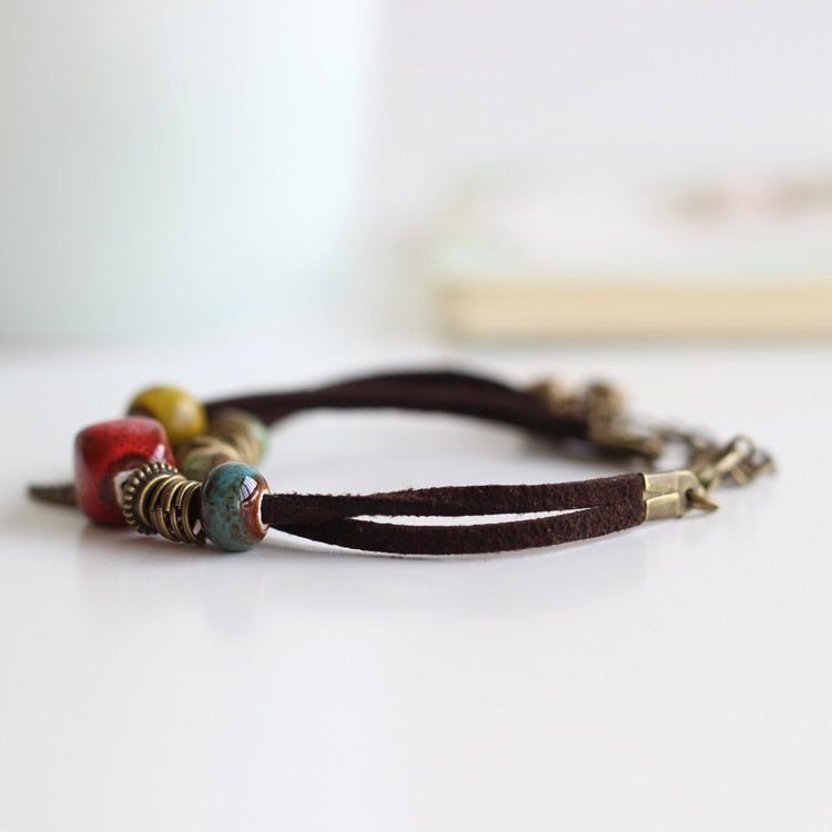 Ancient Ways Is The High Temperature Glaze Fashion  Bracelets