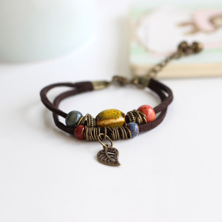 Ancient Ways Is The High Temperature Glaze Fashion  Bracelets