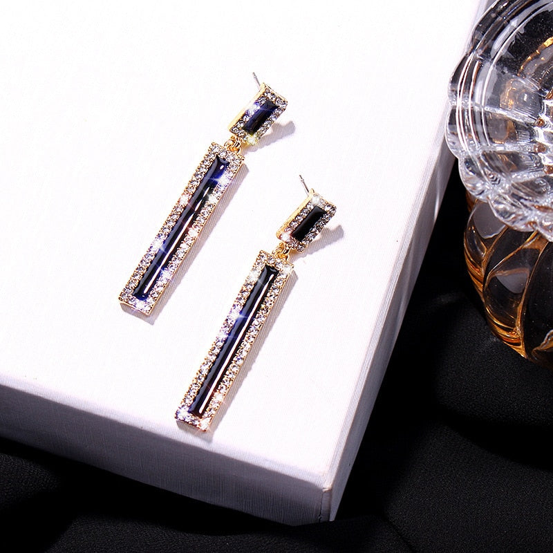 Layering Petals Daisy Big Flower Drop Earrings For Women