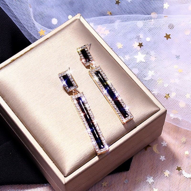 Layering Petals Daisy Big Flower Drop Earrings For Women
