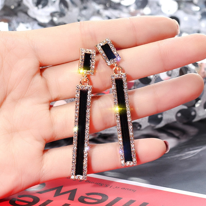 Layering Petals Daisy Big Flower Drop Earrings For Women