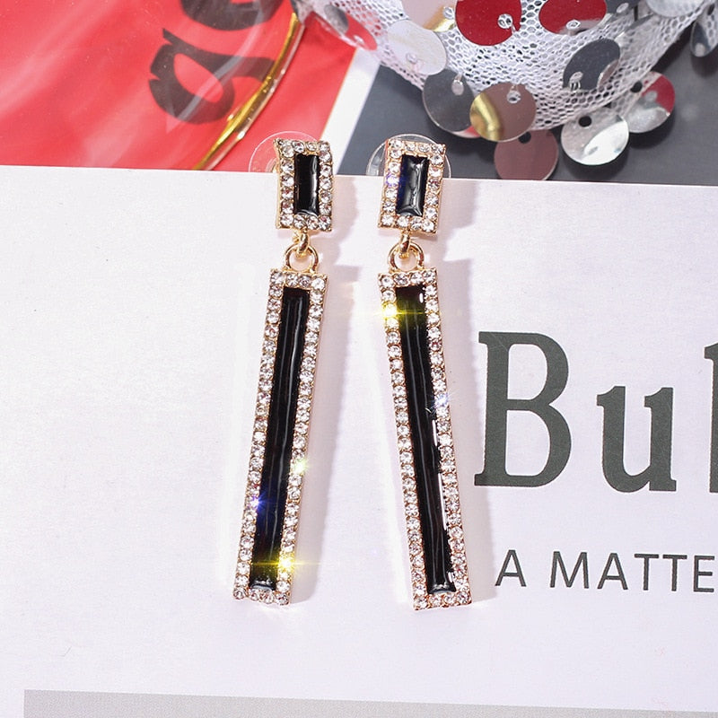 Layering Petals Daisy Big Flower Drop Earrings For Women
