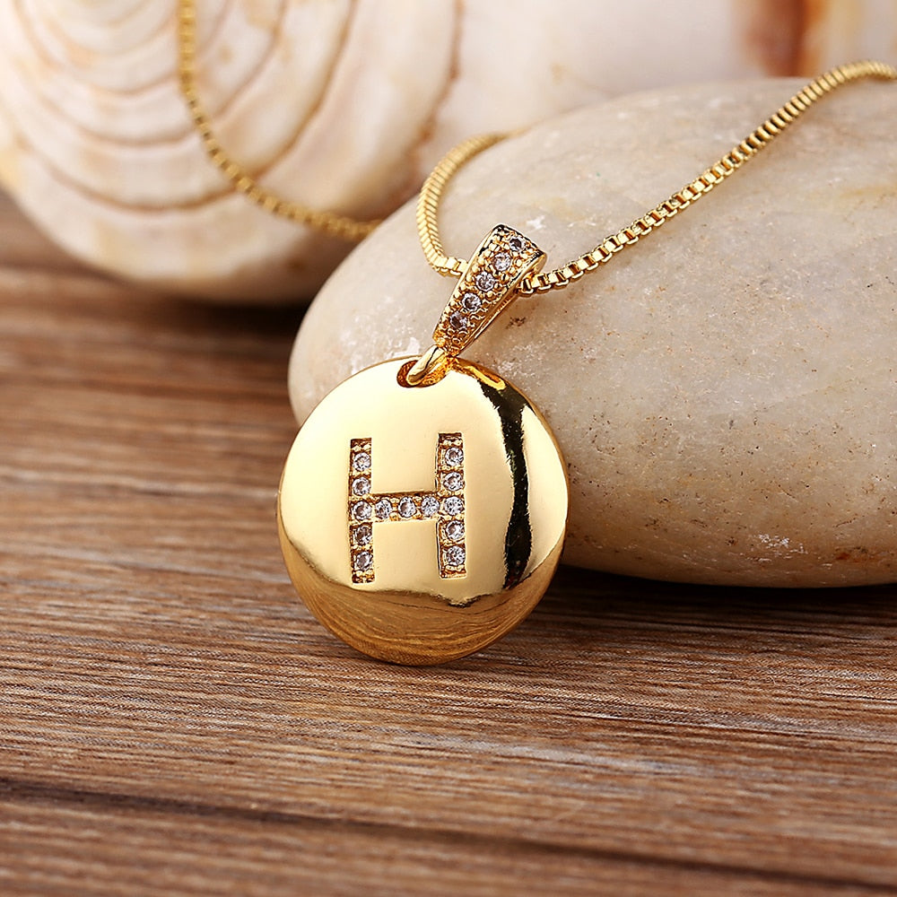 Fashion 26 Letters Pendant Necklace