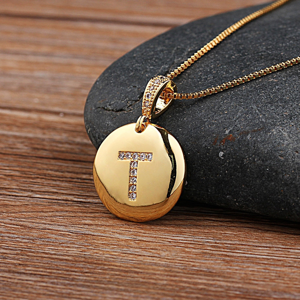 Fashion 26 Letters Pendant Necklace