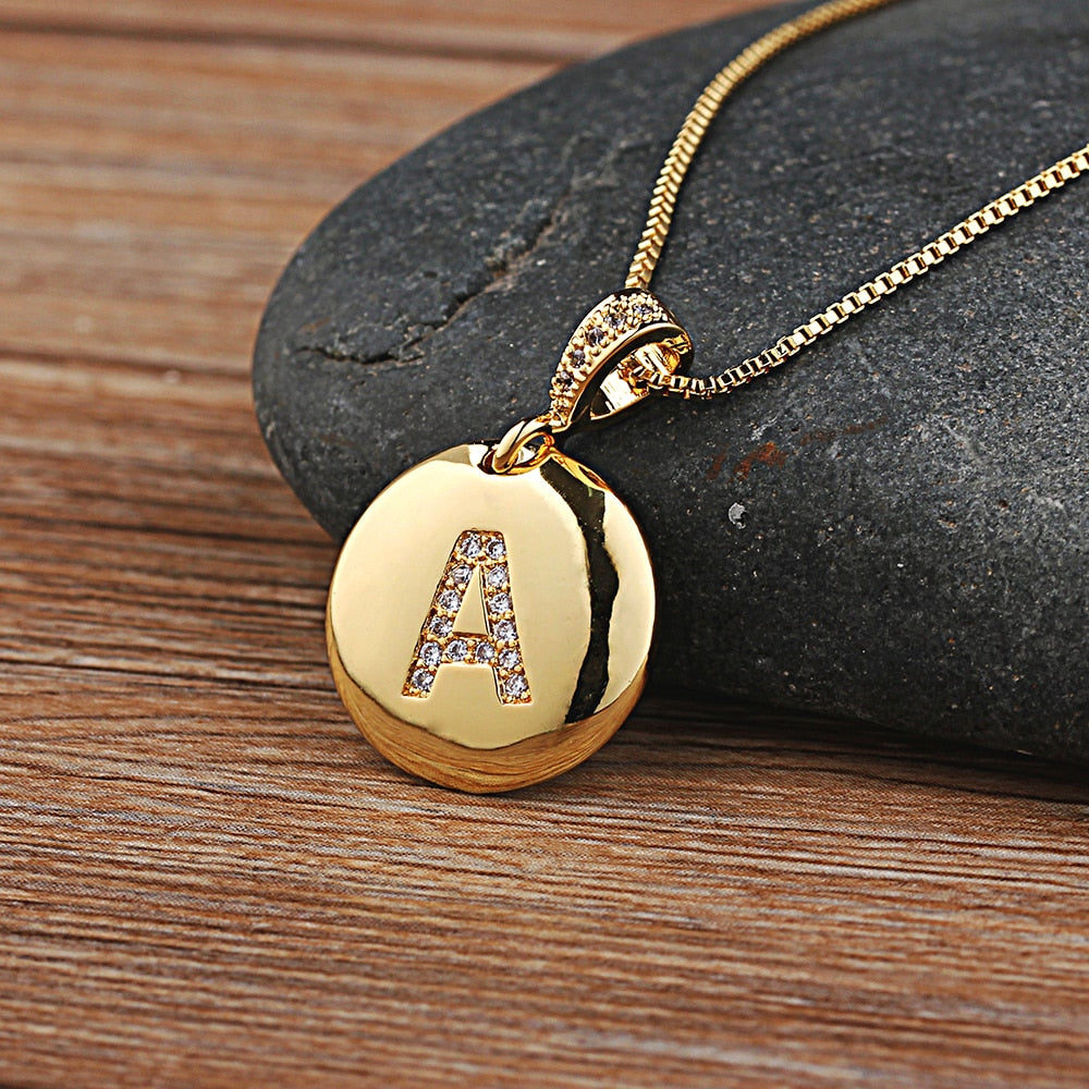 Fashion 26 Letters Pendant Necklace