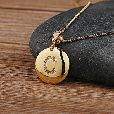Fashion 26 Letters Pendant Necklace