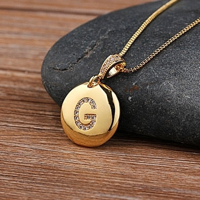 Fashion 26 Letters Pendant Necklace