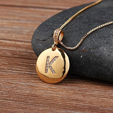 Fashion 26 Letters Pendant Necklace