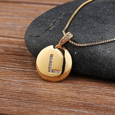 Fashion 26 Letters Pendant Necklace
